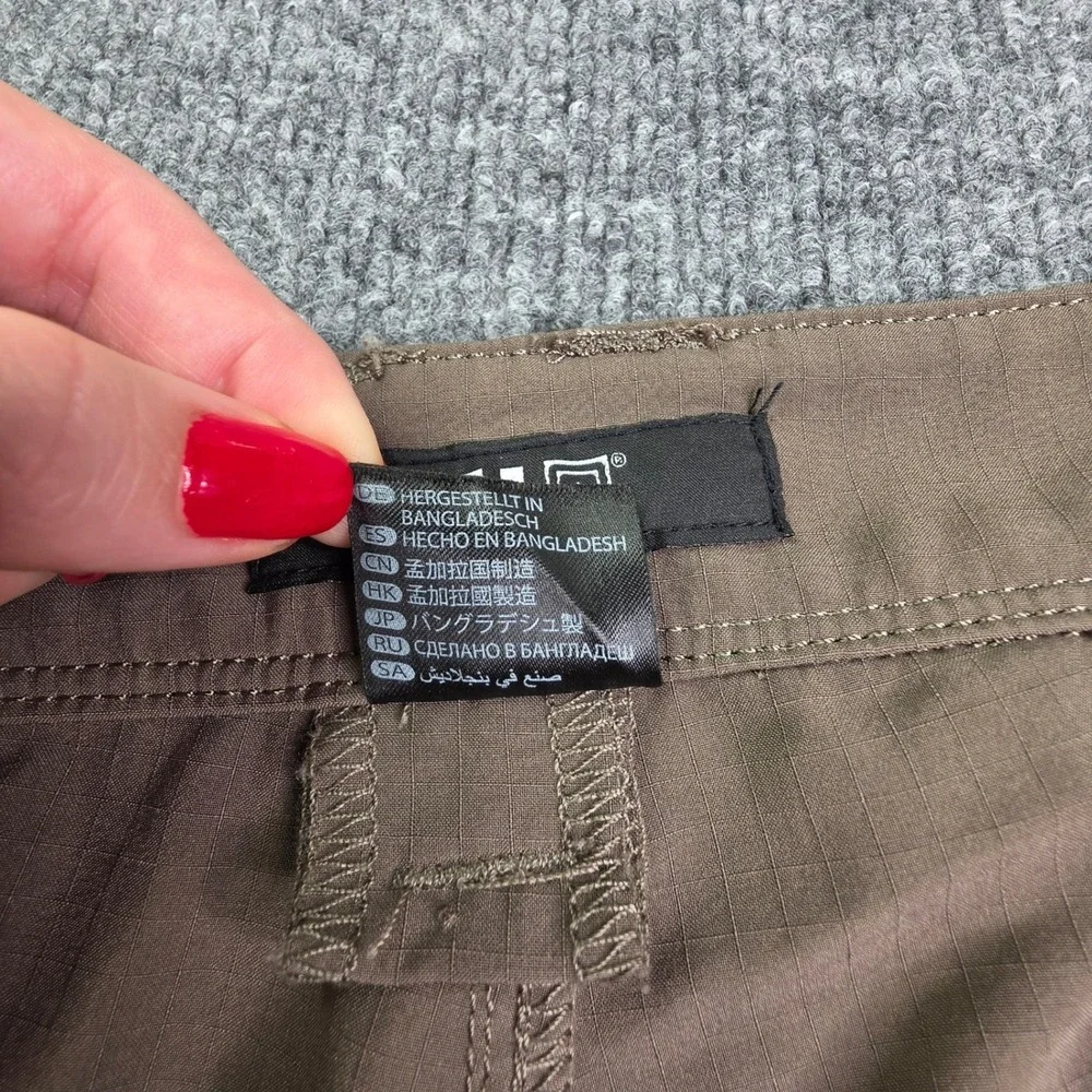 5.11 Tactical Cargo Shorts Mens 44 Brown Ripstop Stretch Utility 73365-367